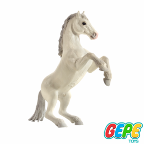 فیگور اسب سفید ایستاده