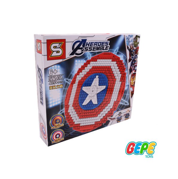 لگو مدل سپر کاپیتان آمریکا