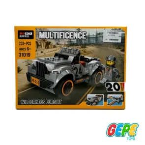 لگو ماشین مسابقه دکول سری مولتیفیسنس طوسی