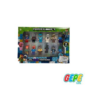 ست 12 عددی مینی فیگور ماینکرفت