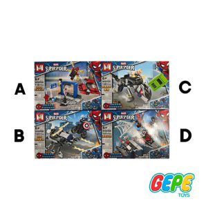 لگو ام جی اسپایدرمن و کاپیتان آمریکا