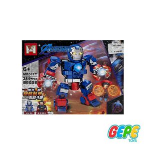 لگو آیرونمن با فیگور قهرمانان