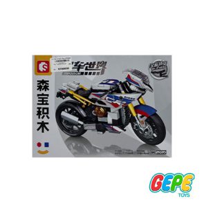 لگو موتور سنگین هوندا سفید سمبو بلاک