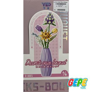 لگو طرح گل بنفش 290 تکه